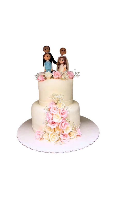 Bolo personalizado da categoria Casamento, referência CAS-01