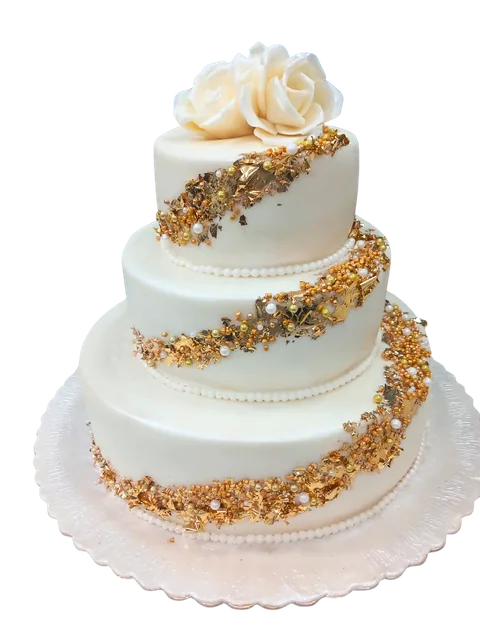 Bolo personalizado da categoria Casamento, referência CAS-06