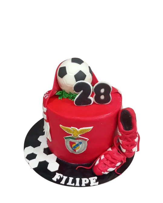 Bolo personalizado da categoria Futebol, referência FUT-07
