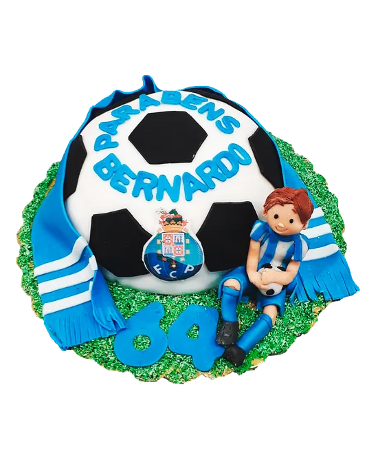 Bolo personalizado da categoria Futebol, referência FUT-12