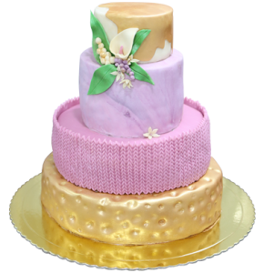 bolo casamento 3d